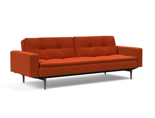 Innovation Living Dublexo Sofa Bed Dark Wood with Arms