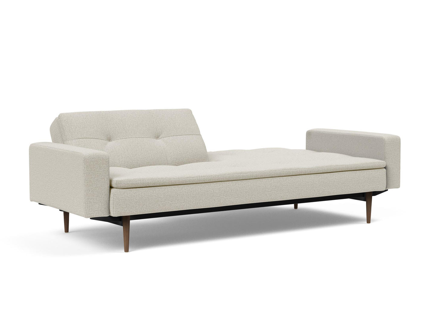 Innovation Living Dublexo Sofa Bed Dark Wood with Arms