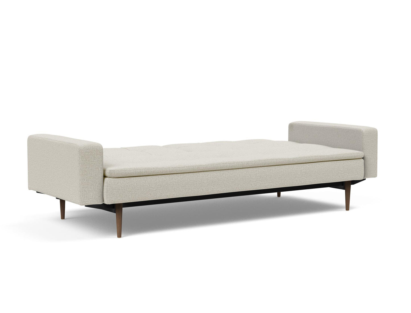 Innovation Living Dublexo Deluxe Sofa Bed Dark Wood with Arms
