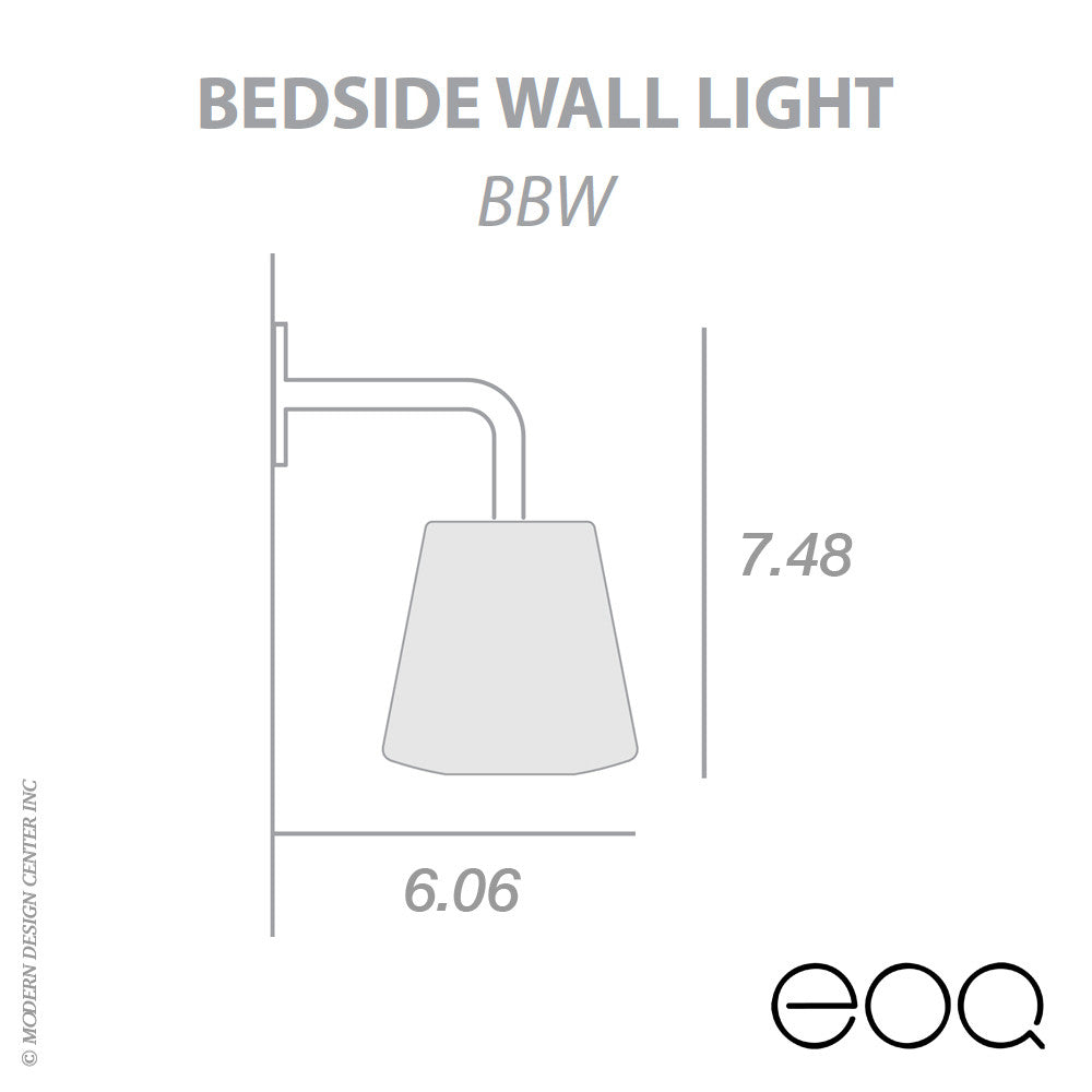 EOQ Bramah Bedside Wall Lamp