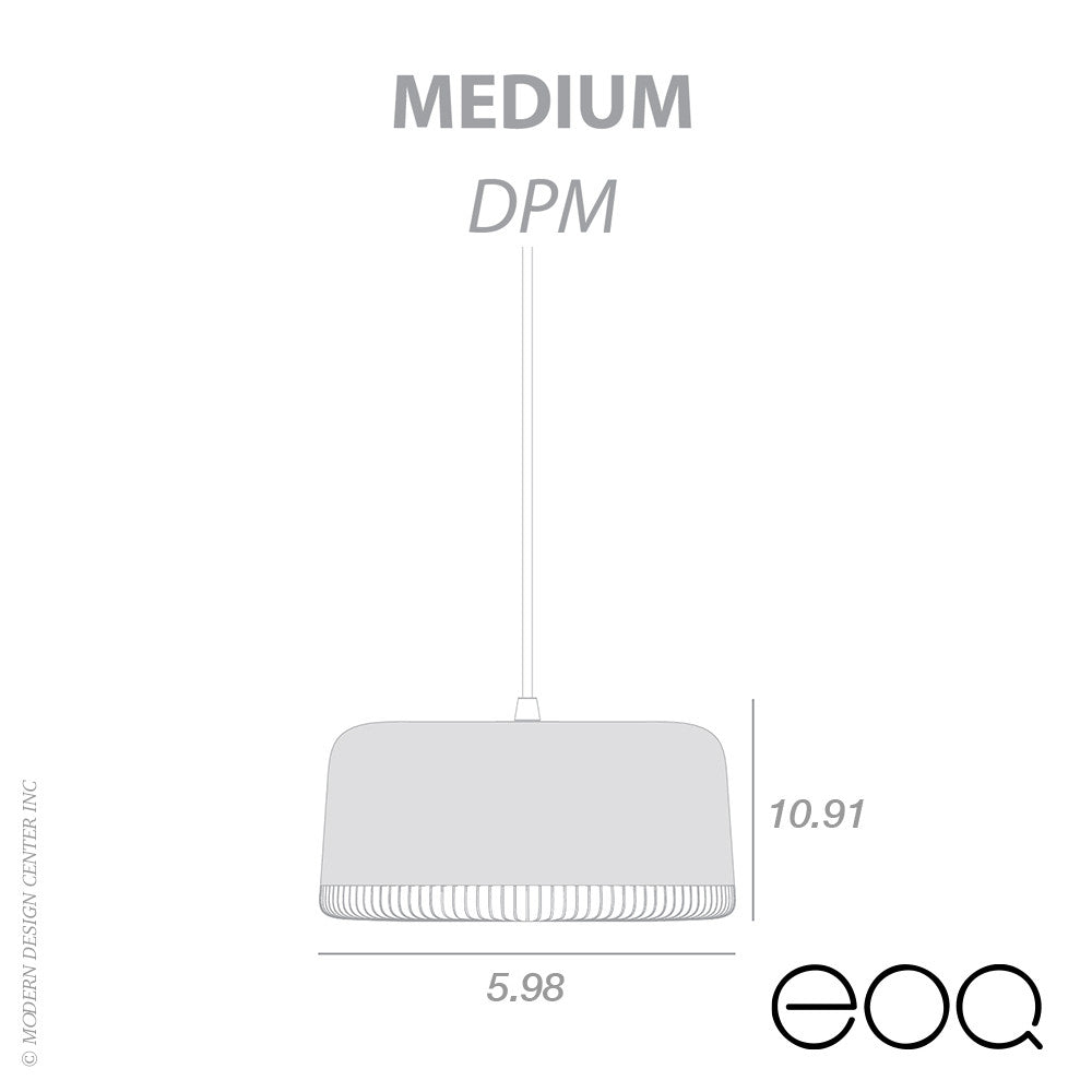 EOQ Dub Medium Pendant Light
