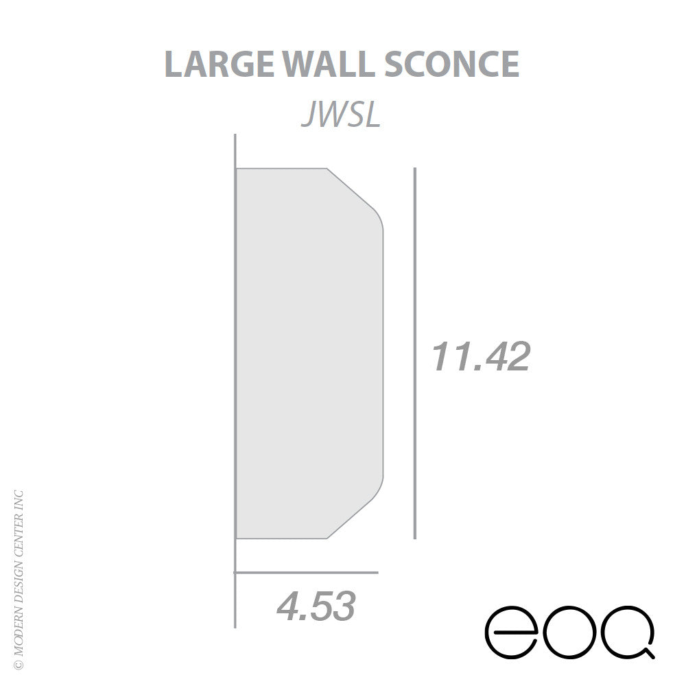 EOQ Joseph Large Wall Sconce