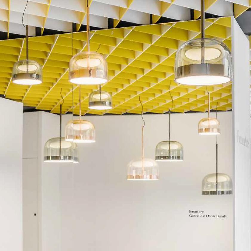 FontanaArte Equatore Suspension Light Medium
