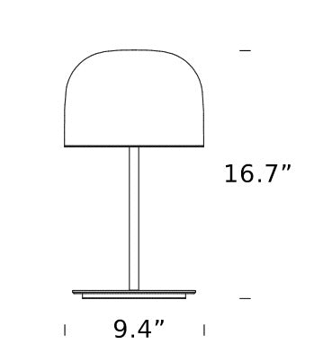 FontanaArte Equatore Table Lamp Small