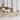 Brass finish Eaves 18 light linear chandelier, minimalist design, 3000K integrated LED, ETL listed.