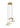Modern living room lighting, Eaves 4-light pendant with field-cuttable cable.