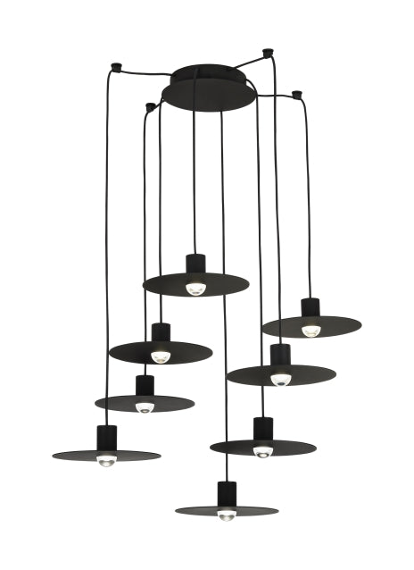 Tech Lighting Eaves 8-Light Chandelier - New