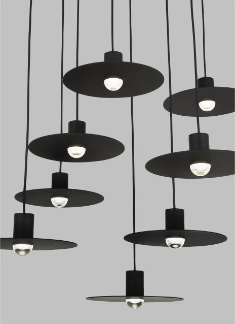 Tech Lighting Eaves 8-Light Chandelier - New