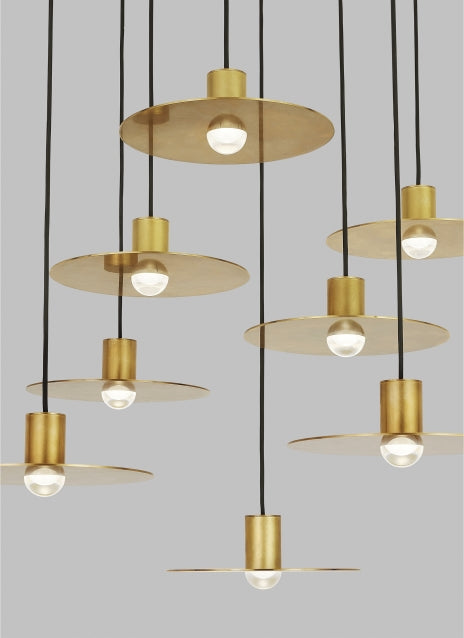 Tech Lighting Eaves 8-Light Chandelier - New