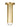 Natural Brass Ebell LED flush mount for hallway with 2700K warm light