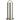 Image of Kelly Wearstler Ebell 24 inch crystal and antique nickel table lamp.