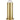 Sleek cylindrical brass body of the Ebell medium LED table lamp.