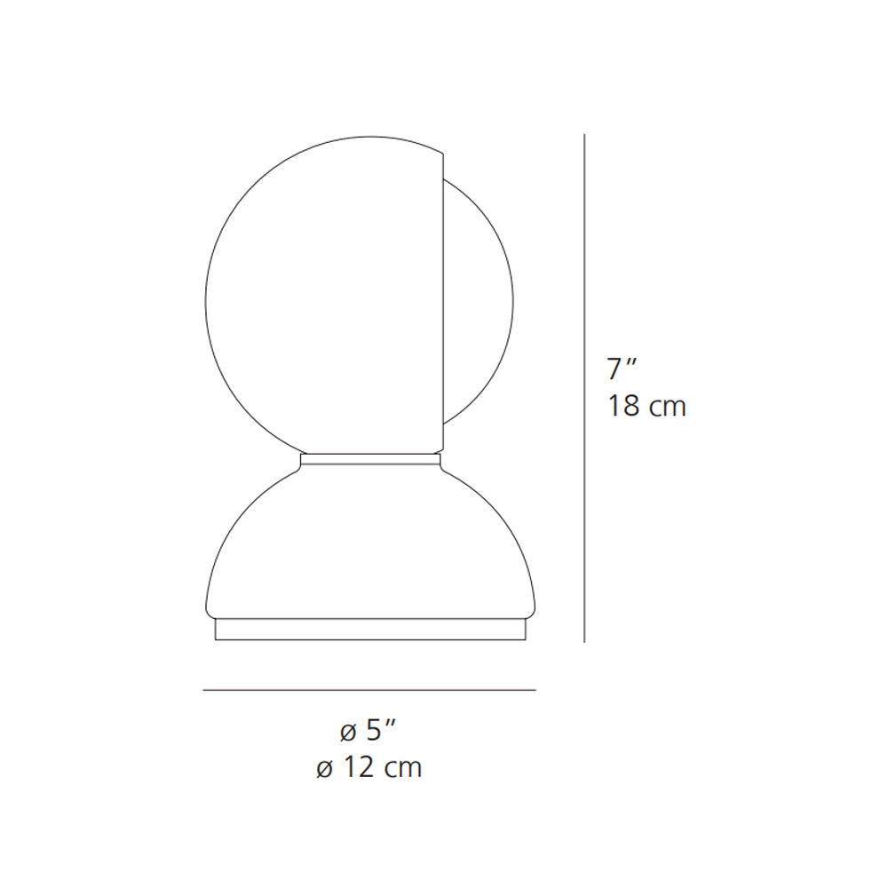 Artemide Eclisse Table Lamp