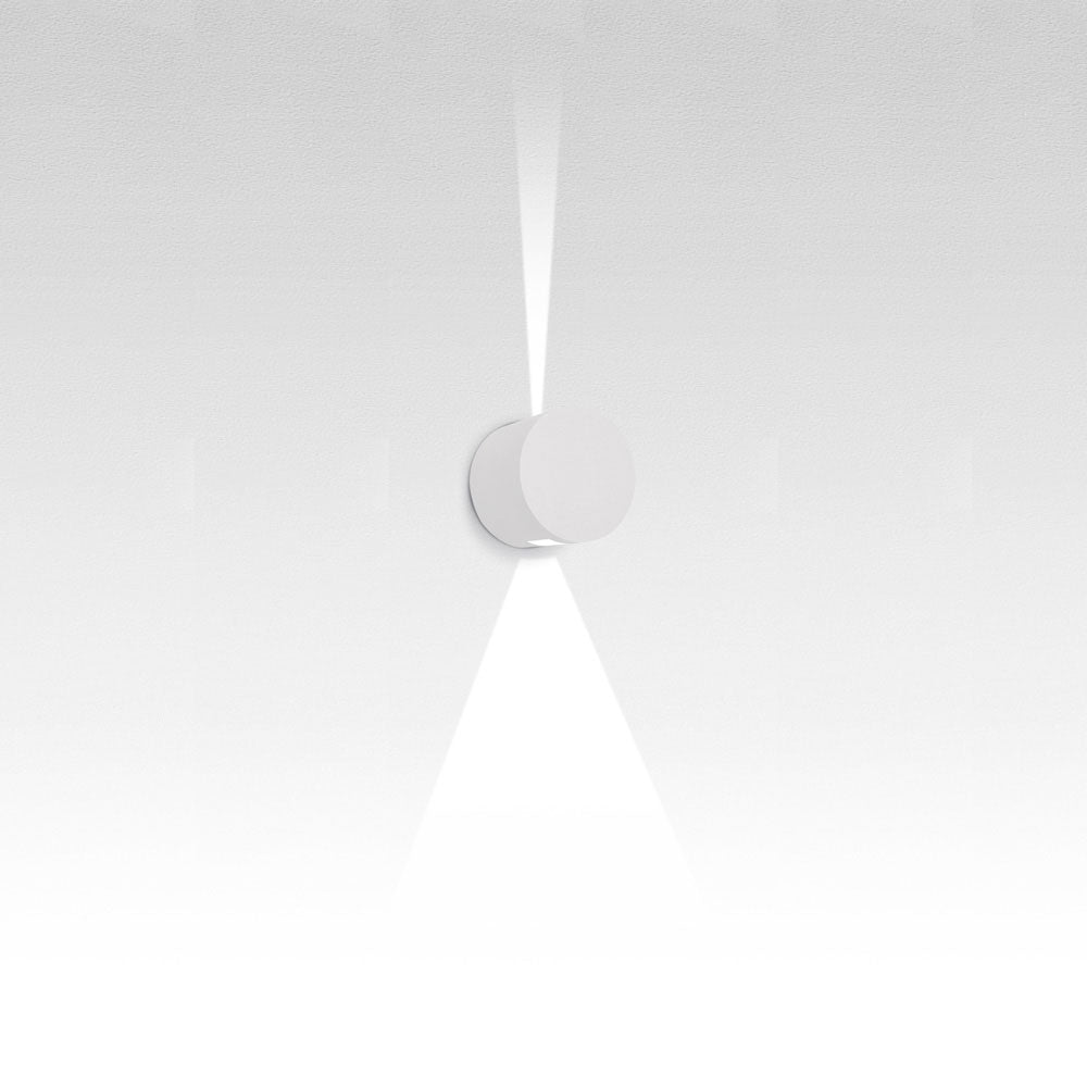 Artemide Effetto Round 1 Large 1 Narrow Led Wall Light