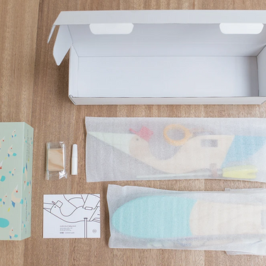 Eguchi Toys Mobile Bird Medium Blue