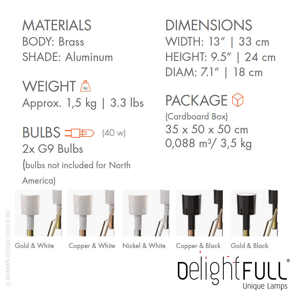 DelightFULL Ella Wall Light | Delightfull | LoftModern
