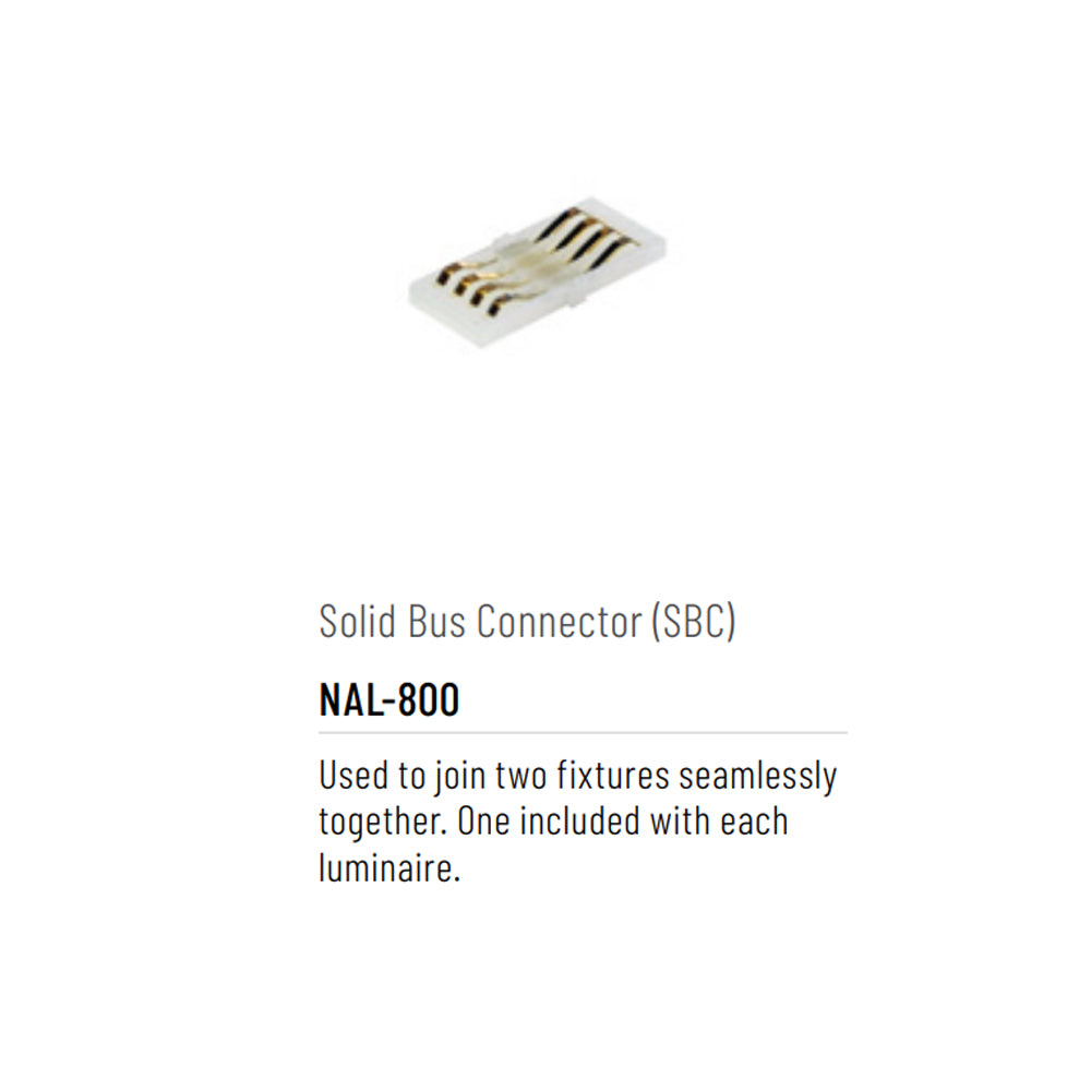 Nora Lighting End to End Silk SBC (Solid Bus Connector)