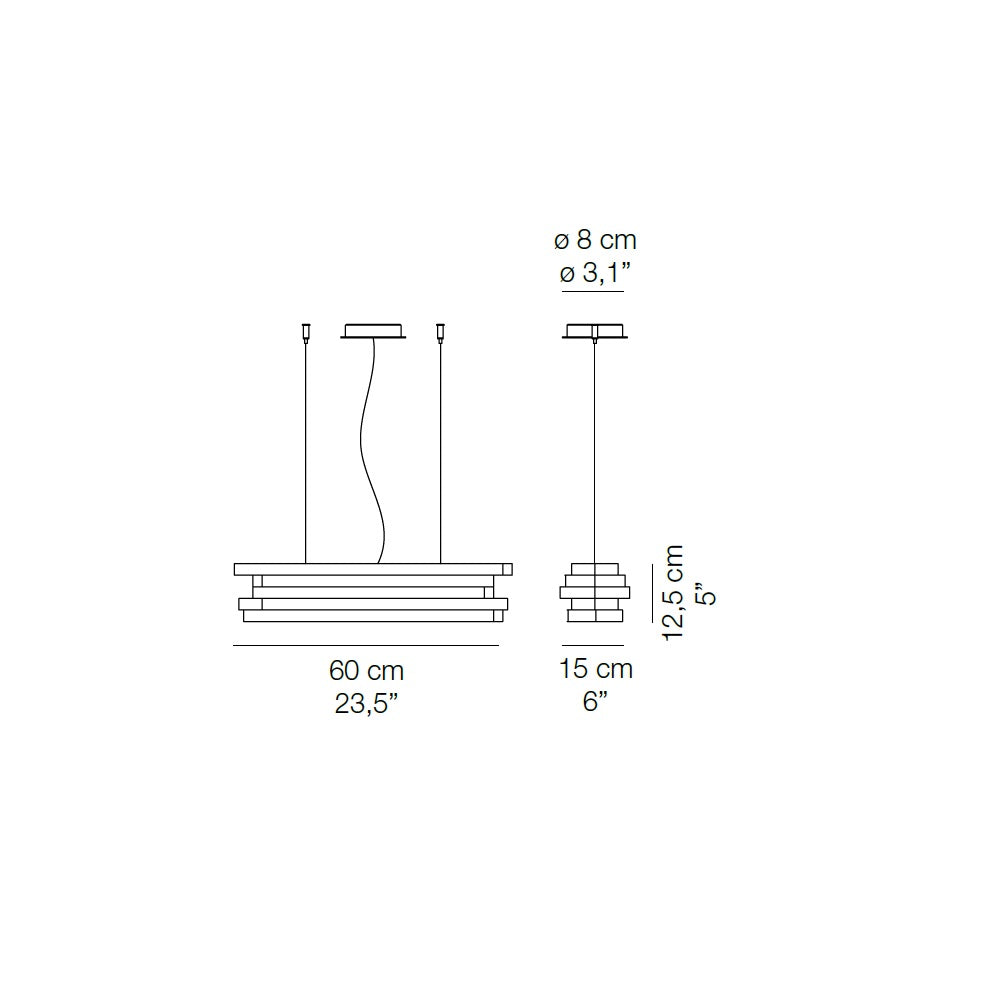 Escape Pendant Light Small by Karboxx