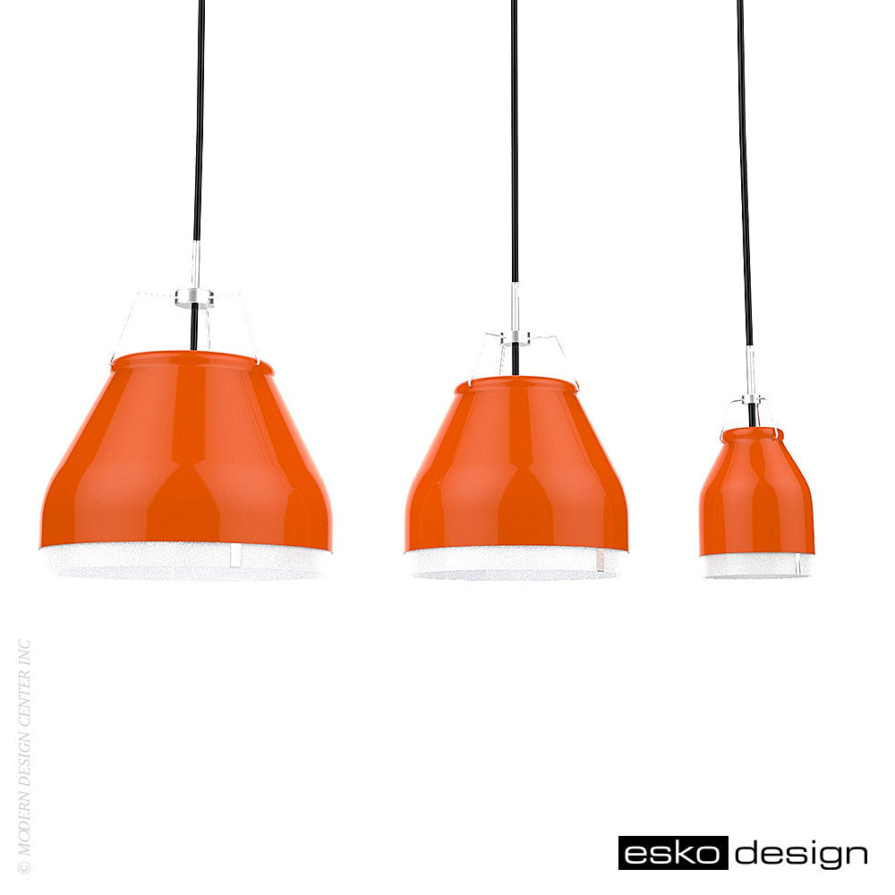 Cowbelle Pendant Vermilion by Esko Design | Esko Design | LoftModern