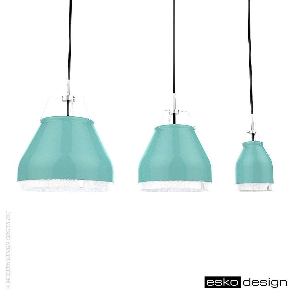 Cowbelle Pendant Light Green by Esko Design | Esko Design | LoftModern
