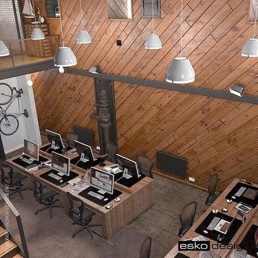 Cowbelle Pendant Signal Gray by Esko Design | Esko Design | LoftModern