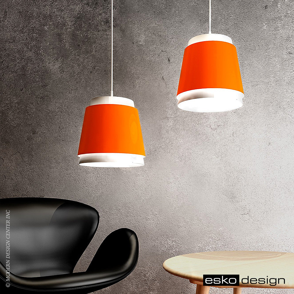 MilkPail Double Pendant by Esko Design | Esko Design | LoftModern