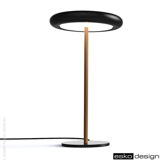 Radius Desk Lamp Leather by Esko Design | Esko Design | LoftModern