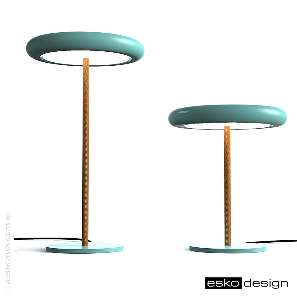Radius Desk Lamp Leather by Esko Design | Esko Design | LoftModern
