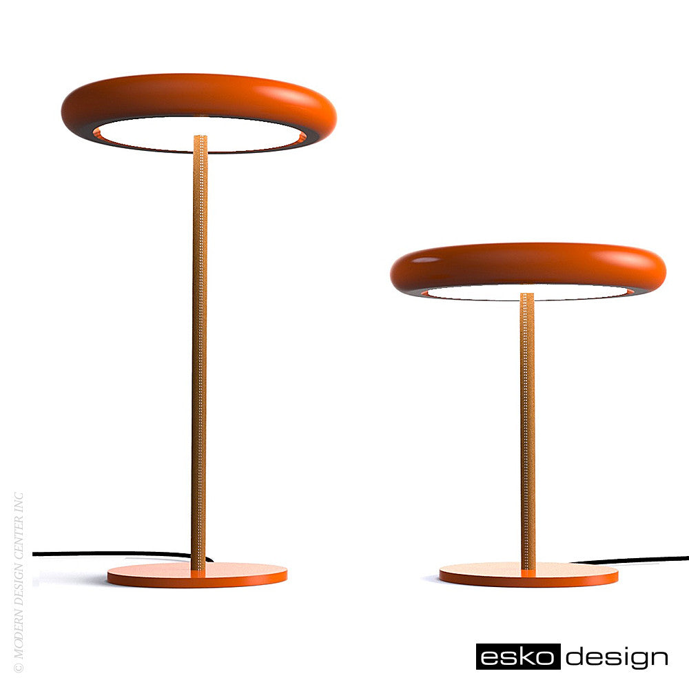 Radius Desk Lamp Leather by Esko Design | Esko Design | LoftModern