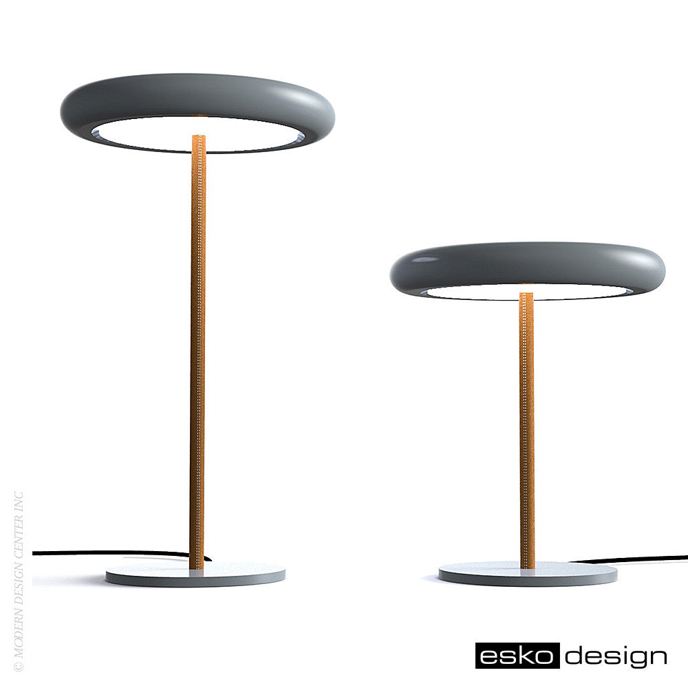 Radius Desk Lamp Leather by Esko Design | Esko Design | LoftModern
