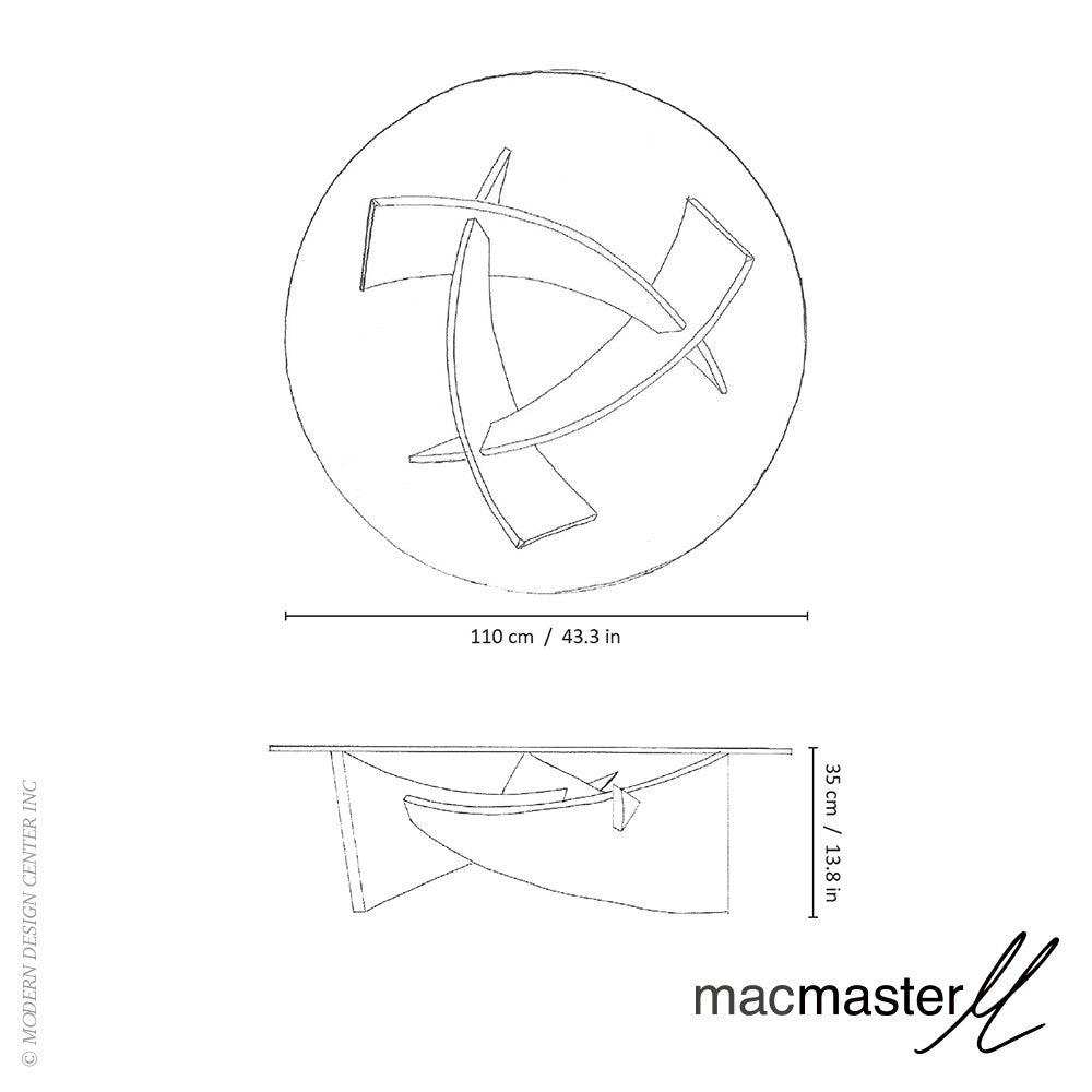 MacMaster Design Expose Coffee Table