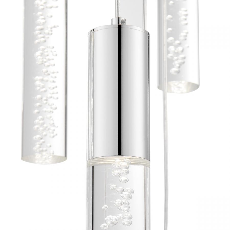 13-Light Vertical Crystal Sparkling Night Chandelier | Loftmodern Lighting