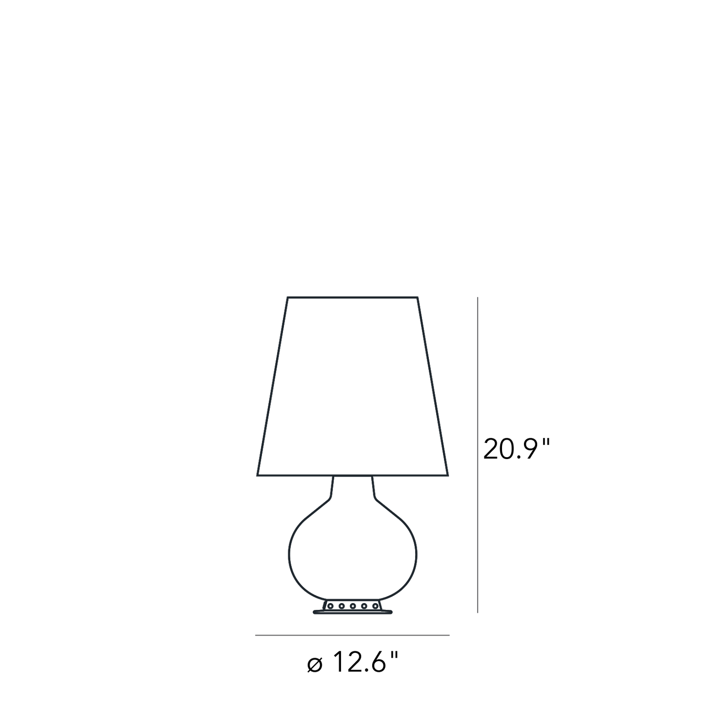 FontanaArte LED Table Lamp Medium