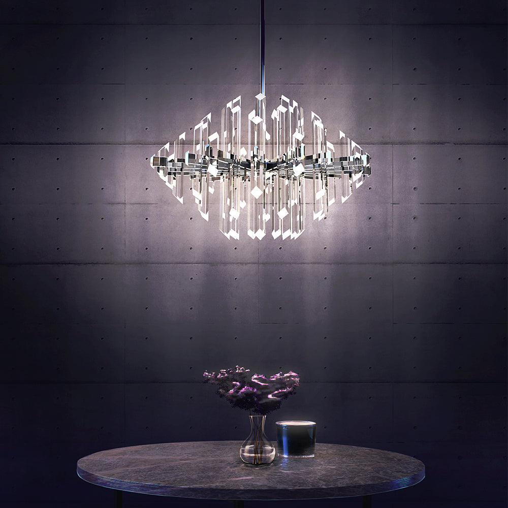 BlackJack Lighting Facets Chandelier