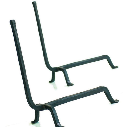 Ferro & Fuoco Andirons Pair of Conmoto - LoftModern