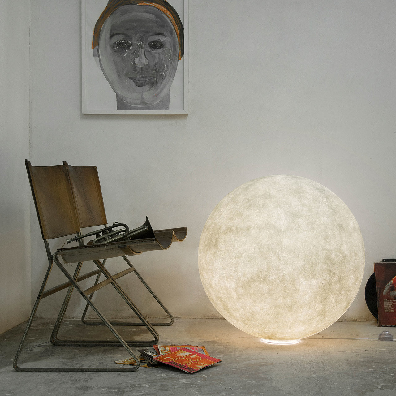 In-es.artdesign Floor Moon Floor Lamp