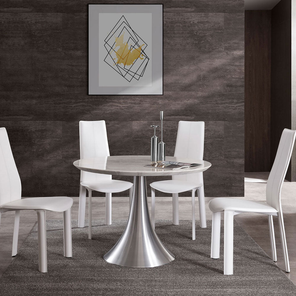 Flow Round Dining Table by Whiteline