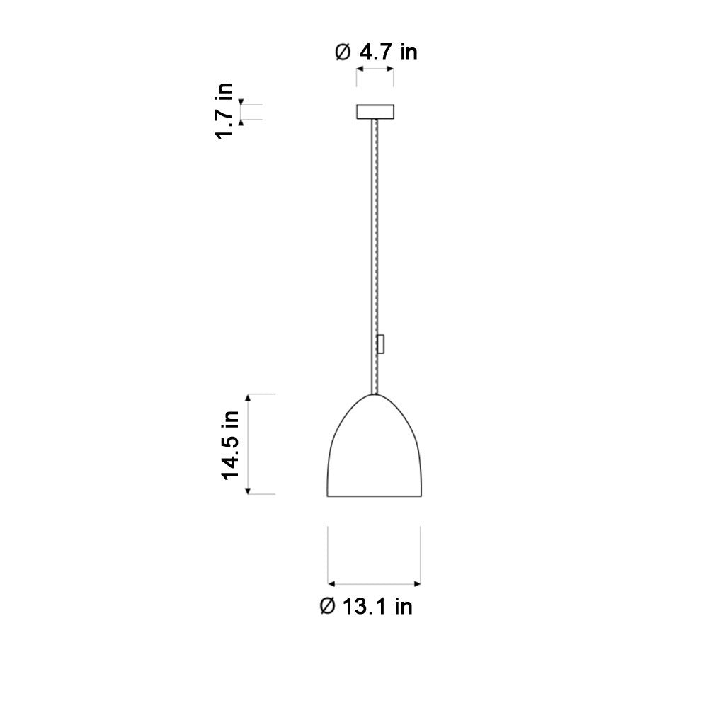 In-es.artdesign Flower S Cemento Pendant Light