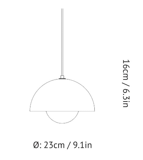 &Tradition Flowerpot VP1 Pendant Light