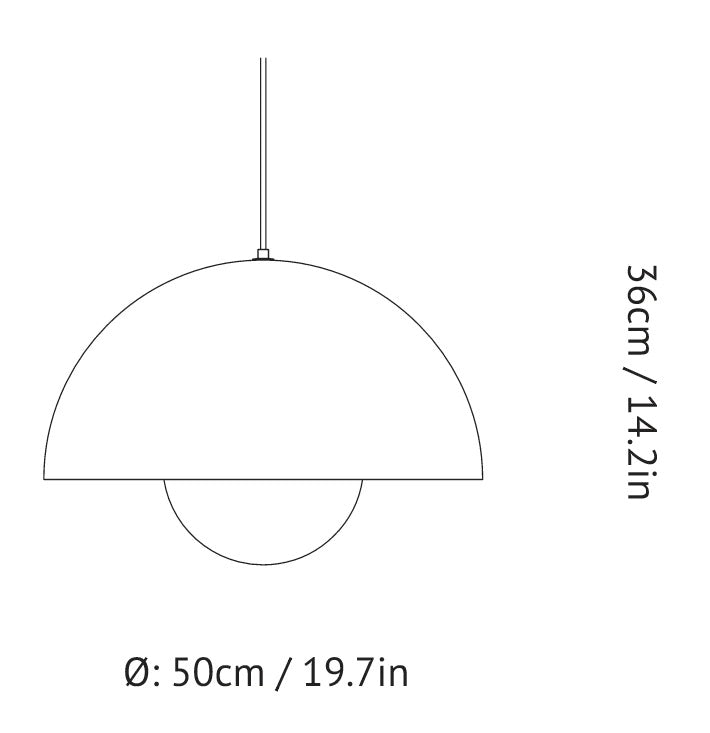 &Tradition Flowerpot VP2 Pendant Light