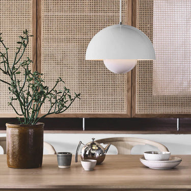 &Tradition VP7 Flowerpot Ceiling Light - Mid-Century Metal Pendant