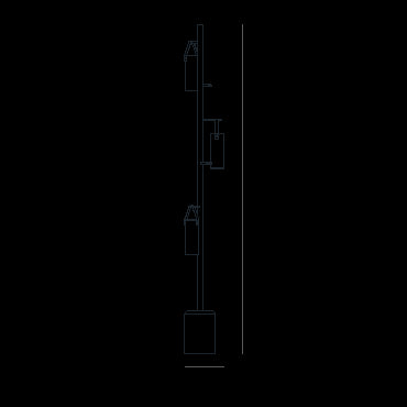 Fontana Arte Galerie Floor Lamp
