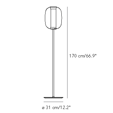 FontanaArte Meridiano Floor Lamp