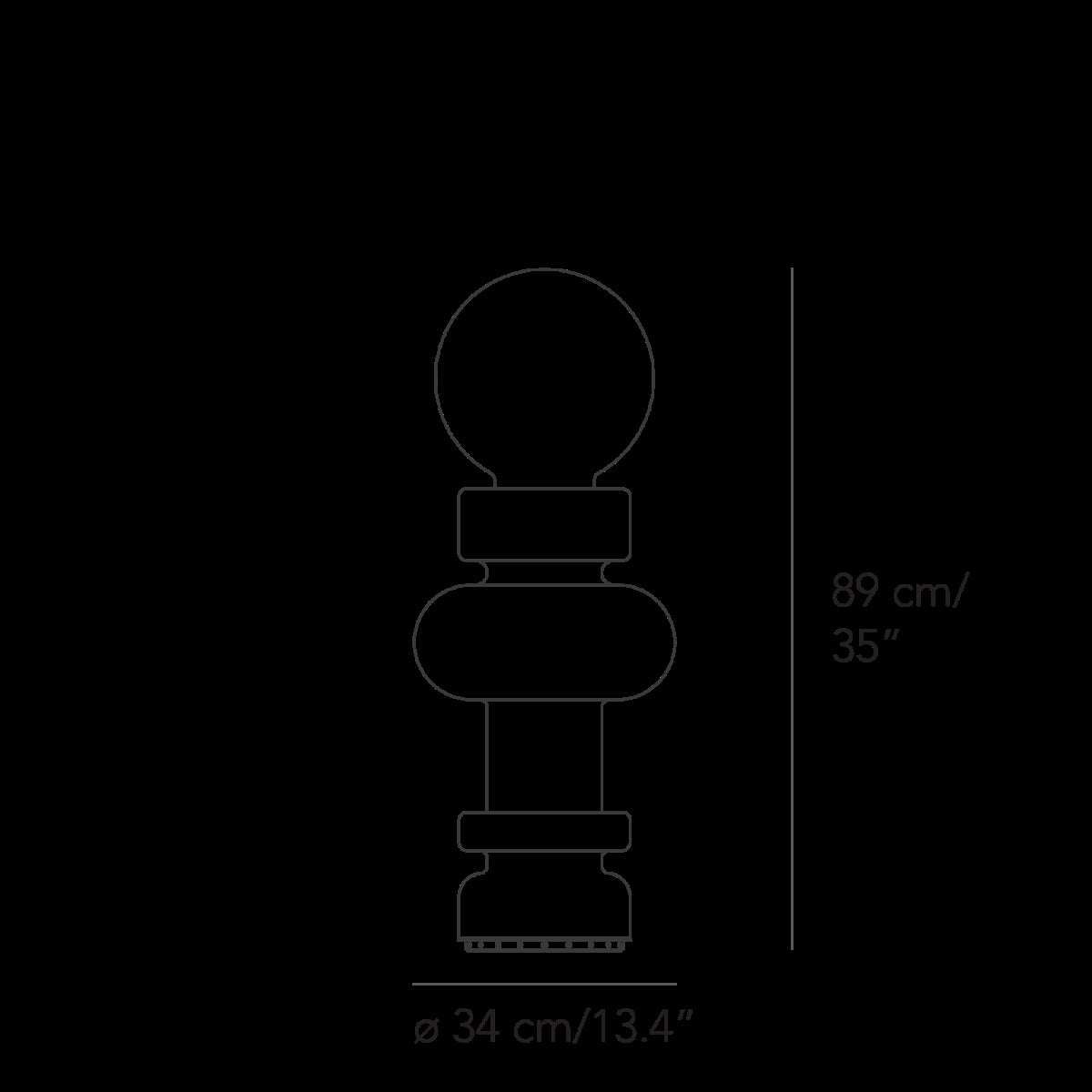 FontanaArte RE Table Lamp