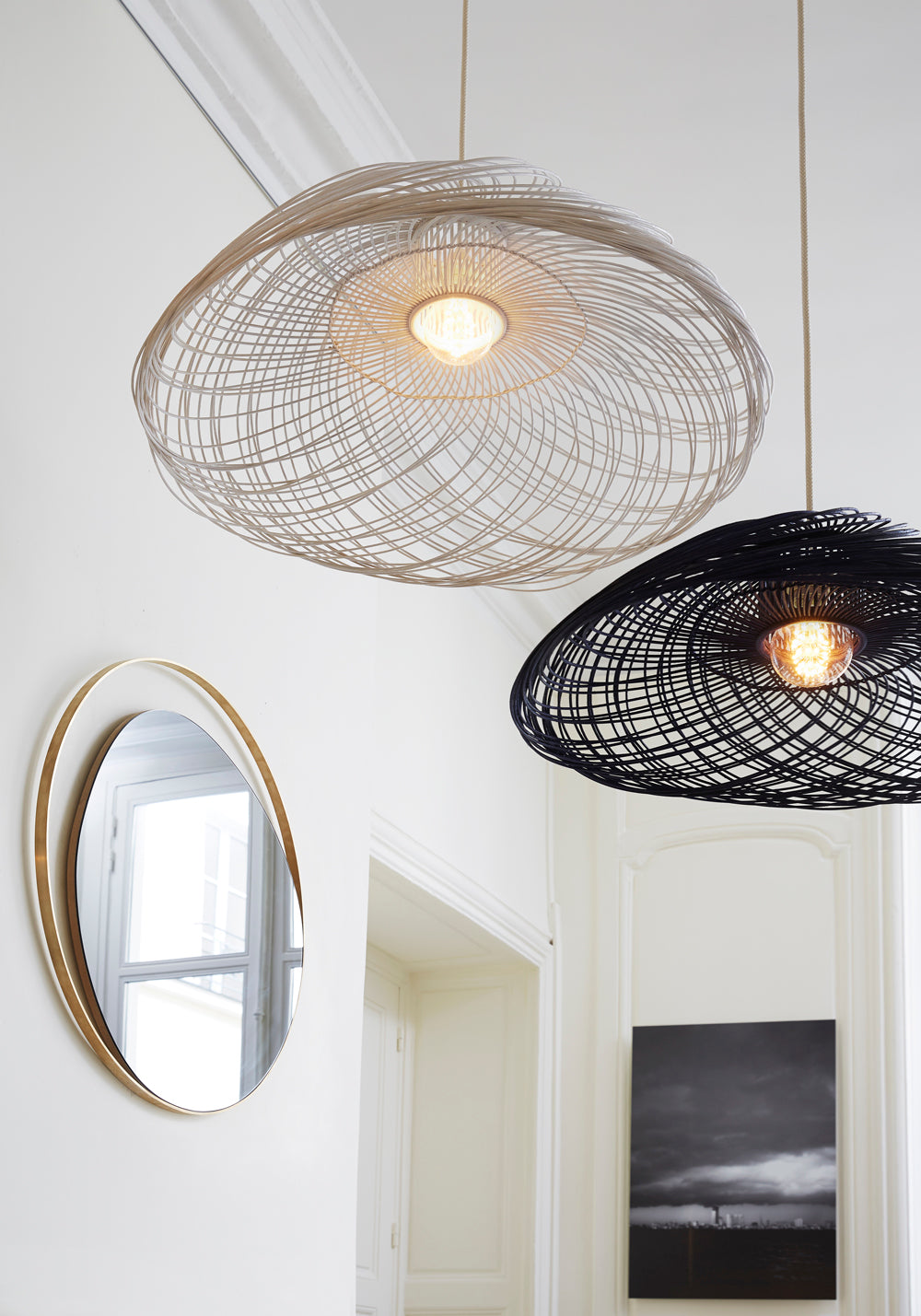 Satelise Large Pendant Light by Forestier