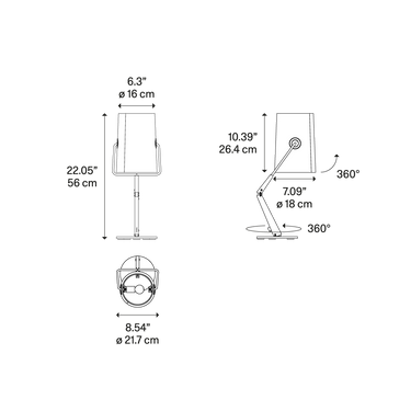 Diesel Living Fork Table Lamp