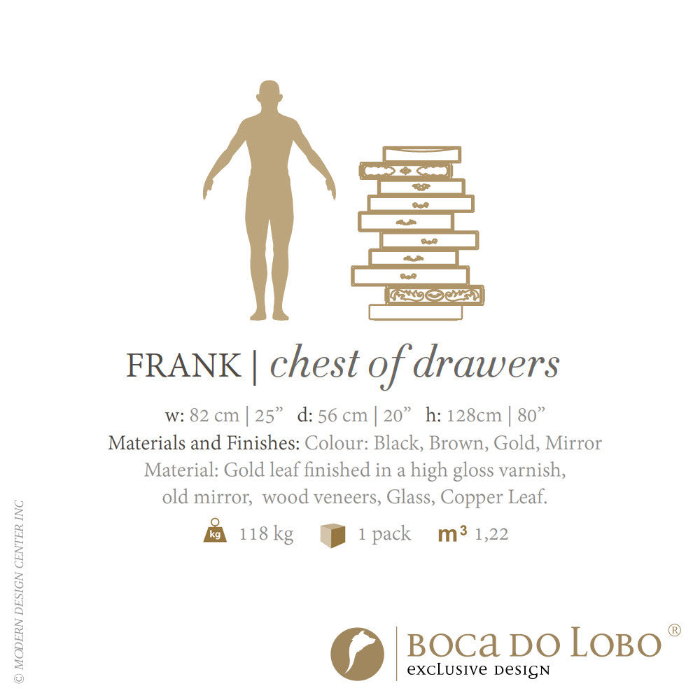 Boca do Lobo Frank Chest of Drawers Limited Edition | Boca do Lobo | LoftModern