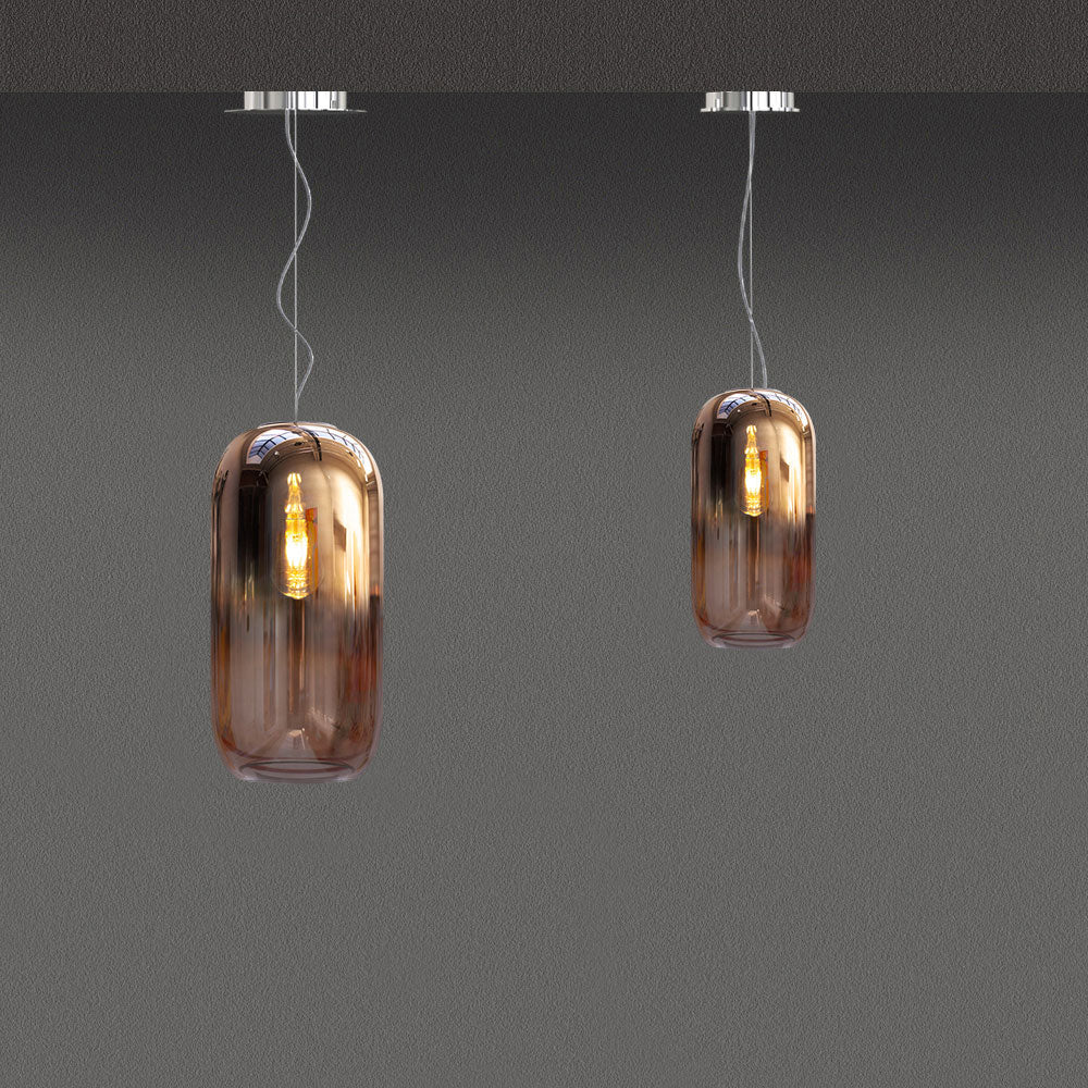 Artemide Gople Copper Pendant Light