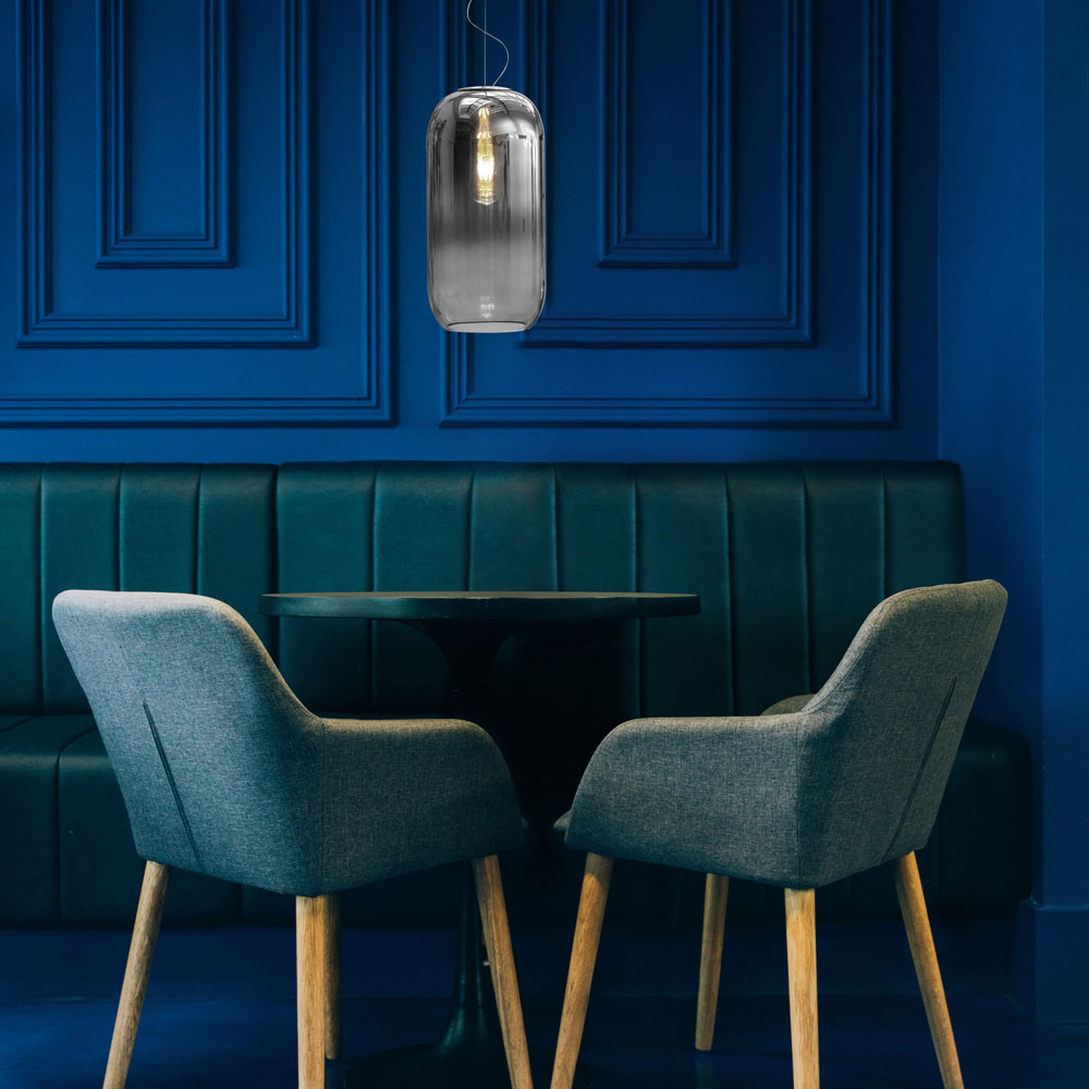 Artemide Gople Silver Pendant Light