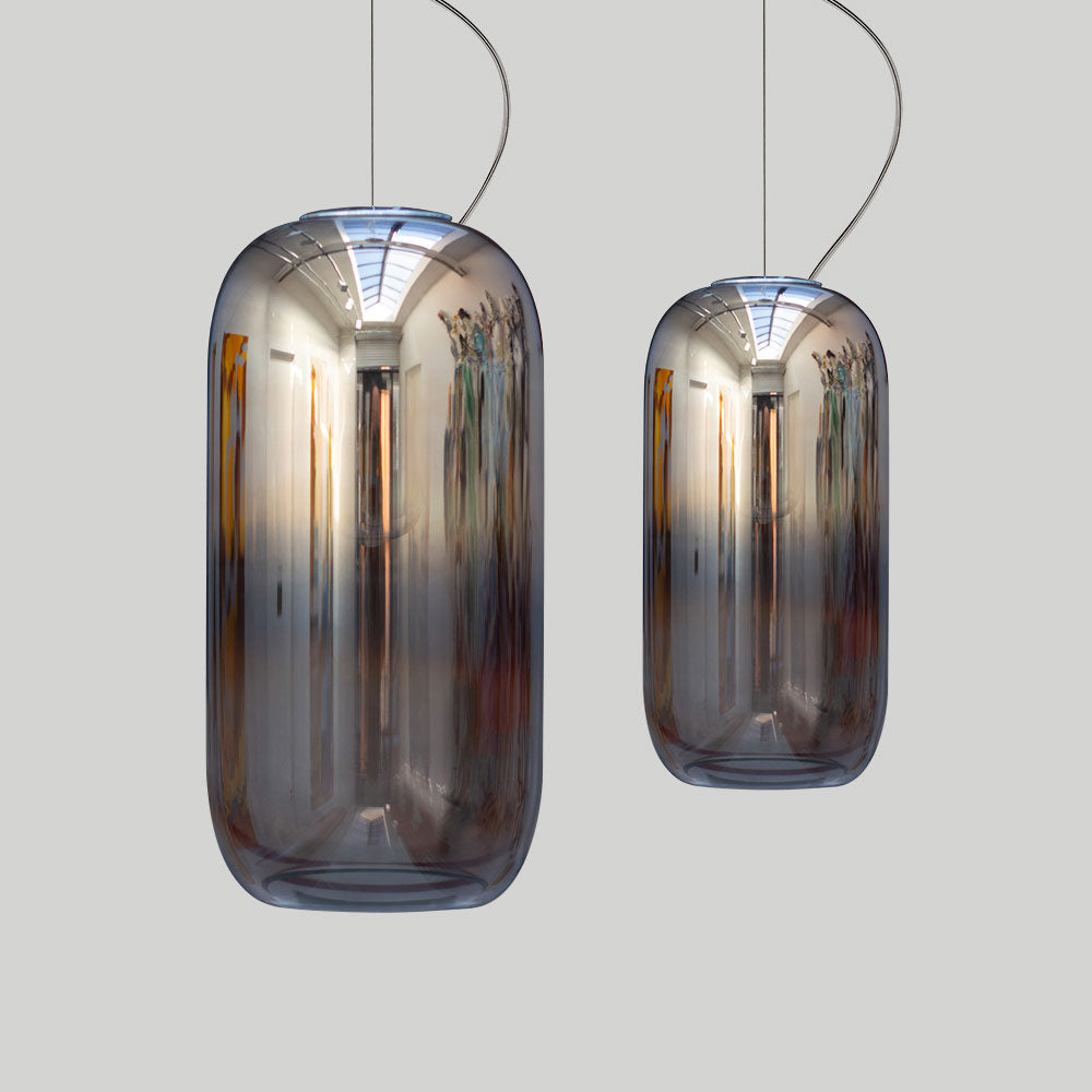 Artemide Gople Silver Pendant Light